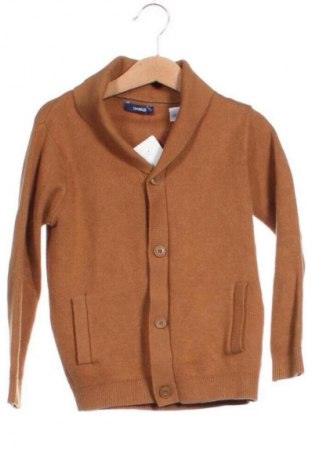 Παιδική ζακέτα Okaidi, Μέγεθος 3-4y/ 104-110 εκ., Χρώμα Καφέ, Τιμή 8,63 €