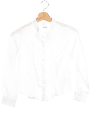 Kinderhemd Coccodrillo, Größe 7-8y/ 128-134 cm, Farbe Weiß, Preis 5,75 €