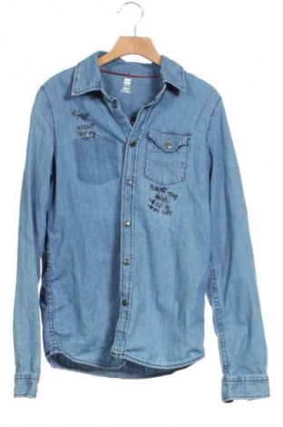 Cămașă pentru copii Hema, Mărime 12-13y/ 158-164 cm, Culoare Albastru, Preț 31,28 Lei