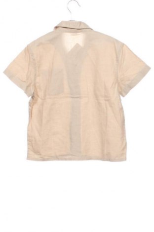 Kinderhemd Lindex, Größe 4-5y/ 110-116 cm, Farbe Beige, Preis 6,00 €