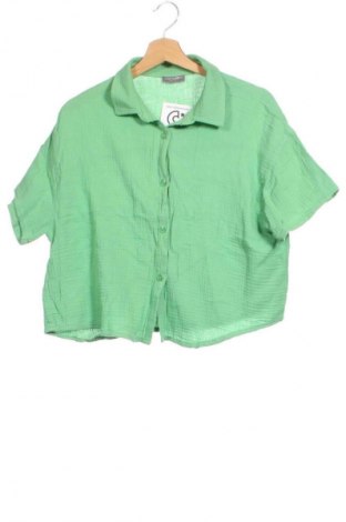 Cămașă pentru copii Pepco, Mărime 14-15y/ 168-170 cm, Culoare Verde, Preț 31,28 Lei