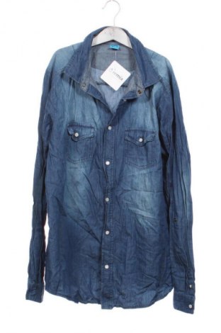 Dětská košile  Y.F.K., Velikost 14-15y/ 168-170 cm, Barva Modrá, Cena  109,00 Kč