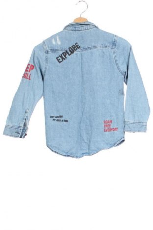 Cămașă pentru copii Zara, Mărime 6-7y/ 122-128 cm, Culoare Albastru, Preț 36,49 Lei