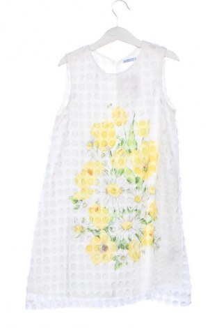 Детска рокля Mayoral, Размер 7-8y/ 128-134 см, Цвят Бял, Цена 14,00 €