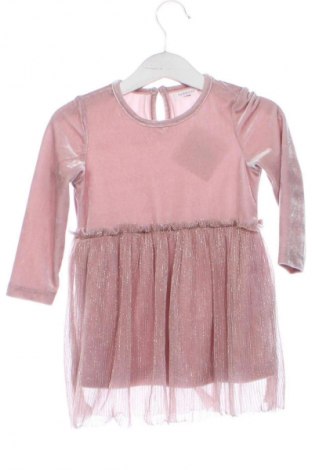 Dziecięca sukienka Sinsay, Rozmiar 12-18m/ 80-86 cm, Kolor Różowy, Cena 65,75 zł