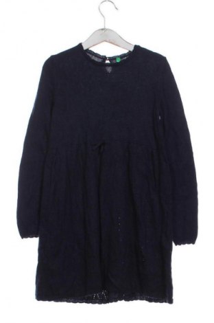 Rochie pentru copii United Colors Of Benetton, Mărime 7-8y/ 128-134 cm, Culoare Albastru, Preț 72,99 Lei