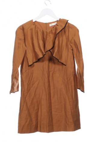 Rochie pentru copii Zara, Mărime 13-14y/ 164-168 cm, Culoare Maro, Preț 52,13 Lei