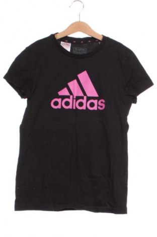 Kinder T-Shirt Adidas, Größe 12-13y/ 158-164 cm, Farbe Schwarz, Preis 10,17 €