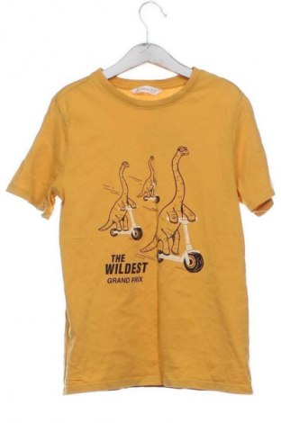 Детска тениска Mango, Размер 8-9y/ 134-140 см, Цвят Жълт, Цена 4,00 €
