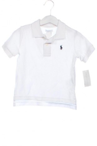 Dziecięcy T-shirt Ralph Lauren, Rozmiar 18-24m/ 86-98 cm, Kolor Biały, Cena 132,46 zł