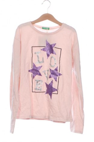 Tricou pentru copii United Colors Of Benetton, Mărime 12-13y/ 158-164 cm, Culoare Roz, Preț 91,00 Lei