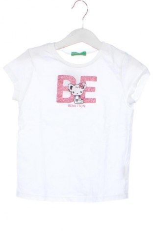 Kinder T-Shirt United Colors Of Benetton, Größe 3-4y/ 104-110 cm, Farbe Weiß, Preis € 8,00