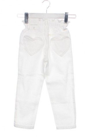 Детски дънки Zara, Размер 3-4y/ 104-110 см, Цвят Бял, Цена 21,00 €