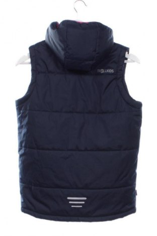 Kinderweste Trollkids, Größe 12-13y/ 158-164 cm, Farbe Blau, Preis € 8,99