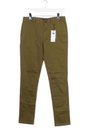 Dziecięce spodnie Tommy Hilfiger, Rozmiar 15-18y/ 170-176 cm, Kolor Zielony, Cena 250,99 zł