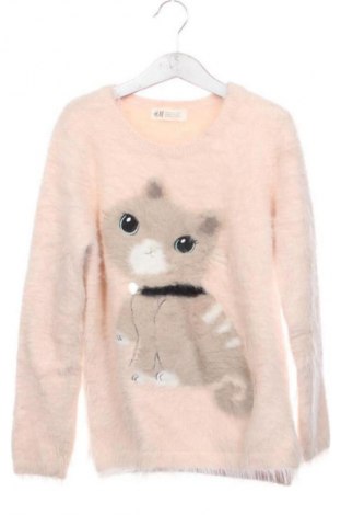 Детски пуловер H&M, Размер 8-9y/ 134-140 см, Цвят Розов, Цена 9,00 €