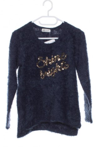 Dětský svetr  H&M, Velikost 10-11y/ 146-152 cm, Barva Modrá, Cena  245,00 Kč