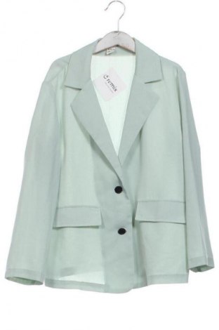 Sacou pentru copii SHEIN, Mărime 7-8y/ 128-134 cm, Culoare Verde, Preț 159,52 Lei