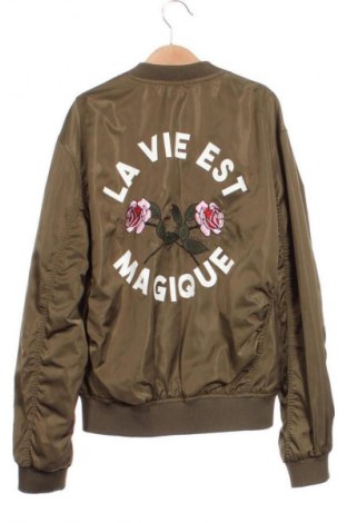 Gyerek dzseki H&M, Méret 11-12y / 152-158 cm, Szín Zöld, Ár 6 737 Ft