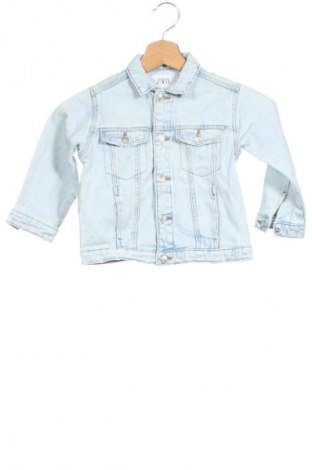 Geacă pentru copii Zara, Mărime 18-24m/ 86-98 cm, Culoare Albastru, Preț 100,14 Lei