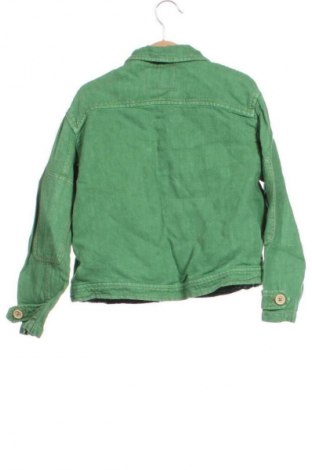 Kinderjacke Zara, Größe 7-8y/ 128-134 cm, Farbe Grün, Preis 10,00 €