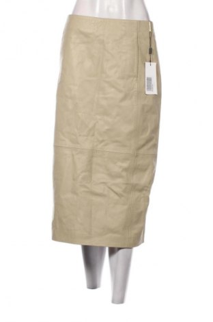 Кожена пола 2ND Day, Размер M, Цвят Бежов, Цена 158,50 €