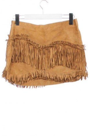 Кожена пола Ermanno Di Ermanno Scervino, Размер S, Цвят Кафяв, Цена 35,58 €