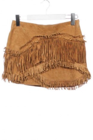 Кожена пола Ermanno Di Ermanno Scervino, Размер S, Цвят Кафяв, Цена 35,58 €