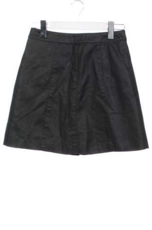 Fustă de piele H&M, Mărime XS, Culoare Negru, Preț 31,99 Lei