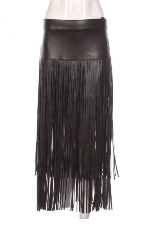 Kožená sukně  Mango, Velikost L, Barva Hnědá, Cena  1 105,00 Kč
