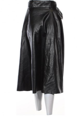Кожена пола Zara, Размер S, Цвят Черен, Цена 14,00 €