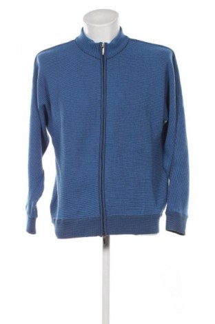 Herren Strickjacke Carlo Colucci, Größe M, Farbe Blau, Preis 26,99 €