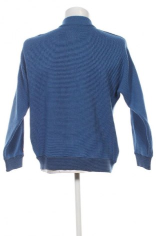 Herren Strickjacke Carlo Colucci, Größe M, Farbe Blau, Preis 26,99 €