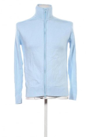 Jachetă tricotată de bărbați H&M, Mărime M, Culoare Albastru, Preț 43,99 Lei