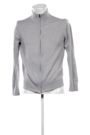 Herren Strickjacke Tommy Hilfiger, Größe L, Farbe Grau, Preis 49,00 €
