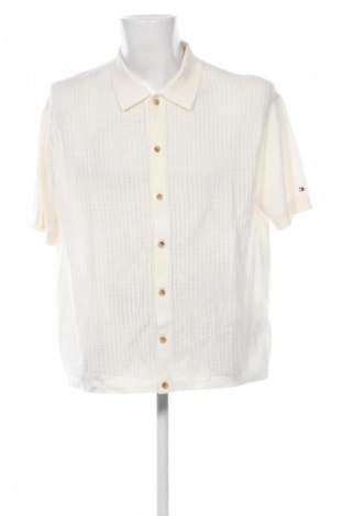 Jachetă tricotată de bărbați Tommy Hilfiger, Mărime XL, Culoare Alb, Preț 794,99 Lei