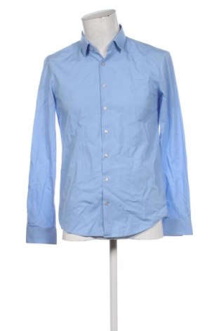 Herrenhemd Calvin Klein, Größe M, Farbe Blau, Preis 35,00 €