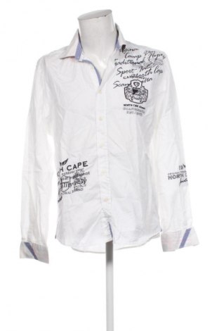 Cămașă de bărbați Camp David, Mărime L, Culoare Alb, Preț 145,97 Lei