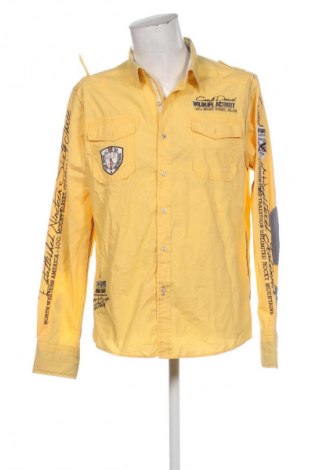 Męska koszula Camp David, Rozmiar L, Kolor Żółty, Cena 151,10 zł