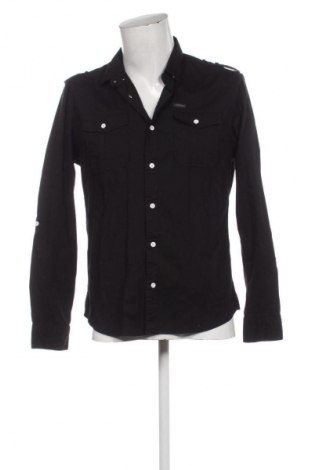 Herrenhemd Firetrap, Größe M, Farbe Schwarz, Preis € 17,99