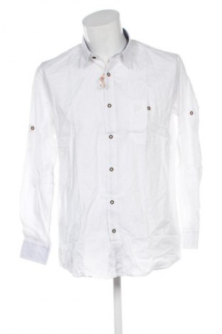 Herrenhemd Giesswein, Größe M, Farbe Weiß, Preis € 17,99