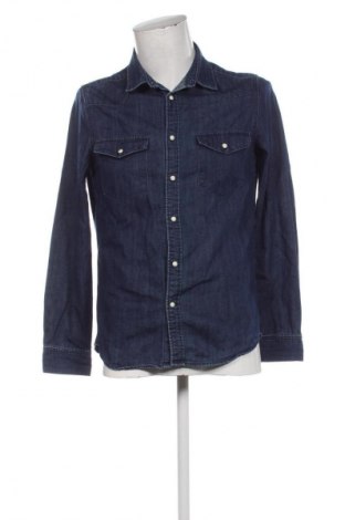 Cămașă de bărbați H&M, Mărime M, Culoare Albastru, Preț 78,20 Lei