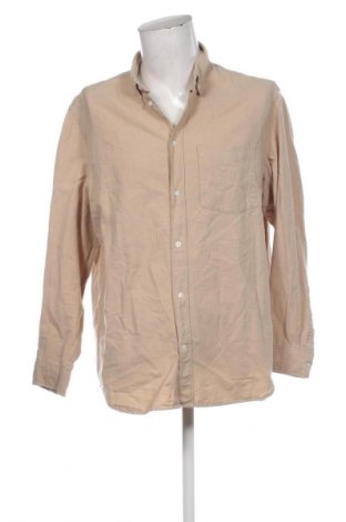 Мъжка риза H&M, Размер XL, Цвят Бежов, Цена 12,27 €