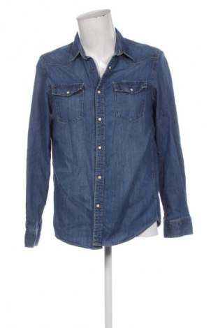 Męska koszula H&M L.O.G.G., Rozmiar M, Kolor Niebieski, Cena 67,99 zł