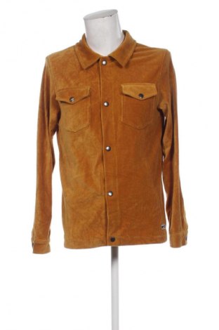 Ανδρικό πουκάμισο Jack & Jones, Μέγεθος L, Χρώμα Κίτρινο, Τιμή 11,99 €