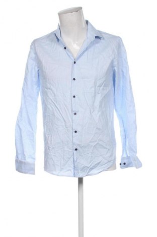 Herrenhemd Jake*s, Größe L, Farbe Blau, Preis 14,99 €