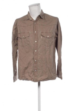 Pánská košile  John Baner, Velikost L, Barva Hnědá, Cena  419,00 Kč