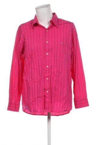 Męska koszula Lacoste, Rozmiar XXL, Kolor Różowy, Cena 157,99 zł