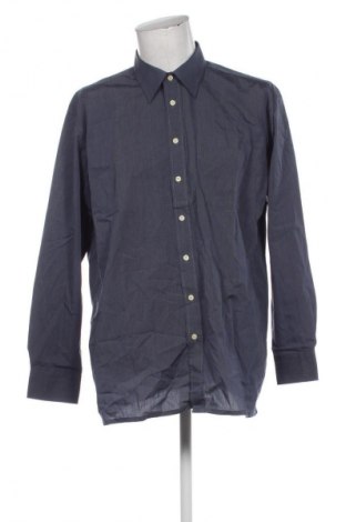 Мъжка риза Lorenzo Calvino, Размер XL, Цвят Син, Цена 3,57 €