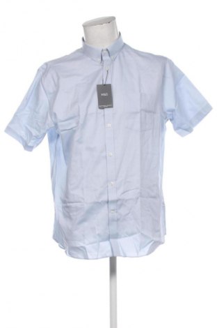 Cămașă de bărbați Marks & Spencer, Mărime XL, Culoare Albastru, Preț 165,26 Lei